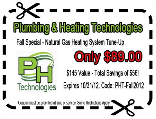 Fall Special Heating System Tune Up Coupon